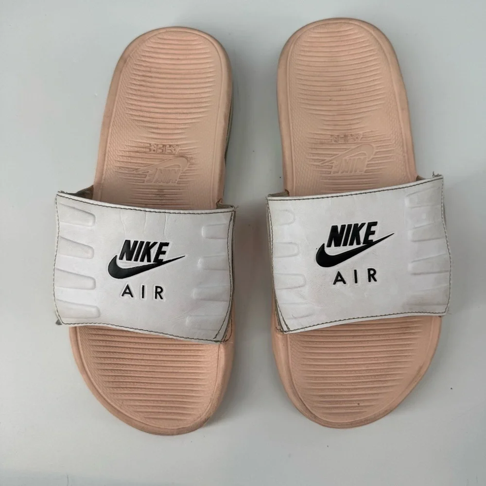 Nike air max slides pink slippers 9